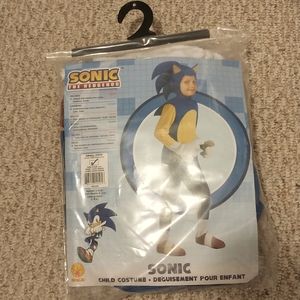 Sonic the hedgehog kids costume